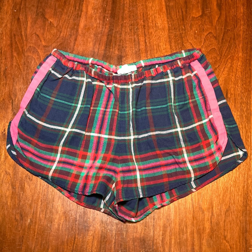 Women’s Colsie Size Medium Plaid Pajama Shorts